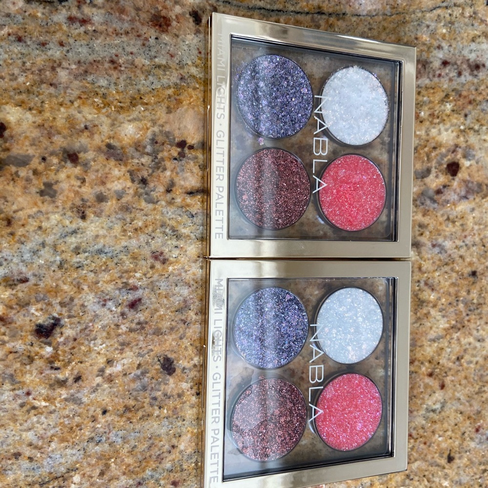 TWO Nabla Miami Lights Eyeshadow Quads!!